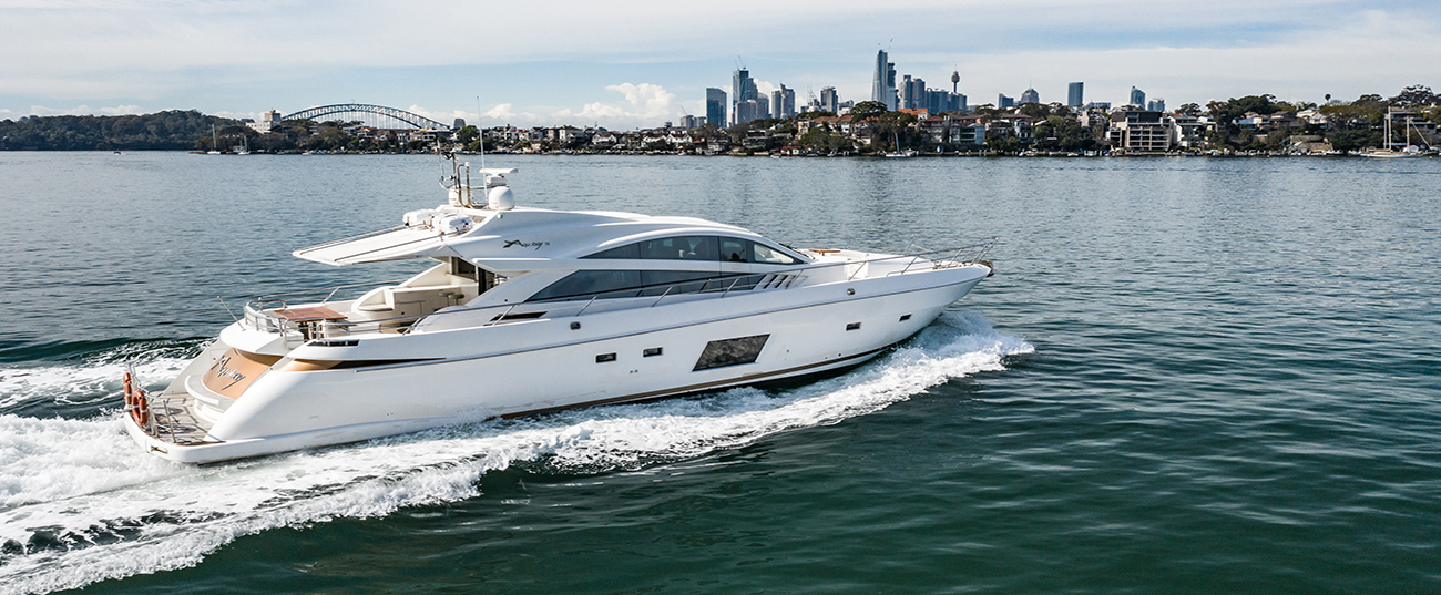 Aquabay boat Anchored